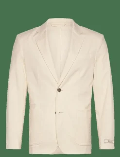 SLIM SEERSUCKER SUIT JACKET - Enkelknäppta kavajer