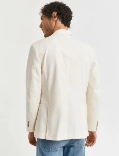 SLIM SEERSUCKER SUIT JACKET - Enkelknäppta kavajer