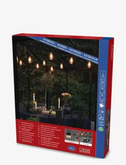 Slinga E27 10 amber utbytbar LED - Glödlampor