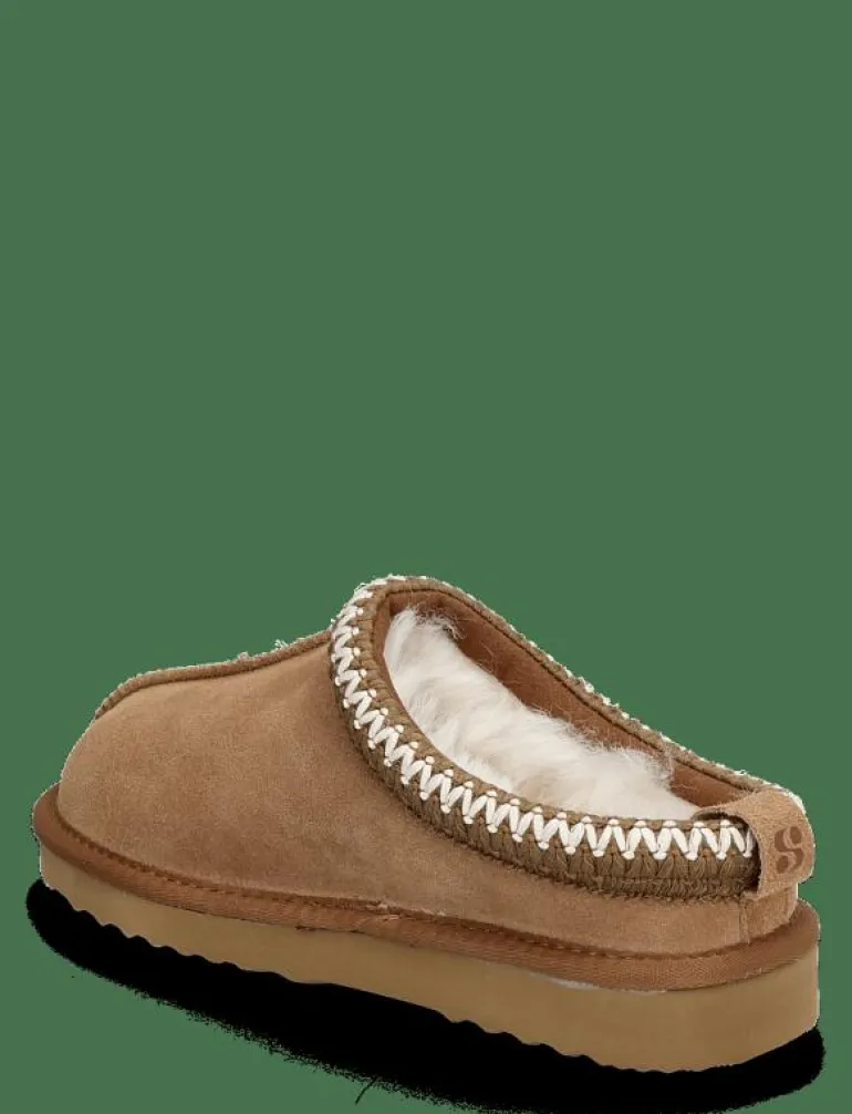 Slip in low w. tape boozt - Teddy boots