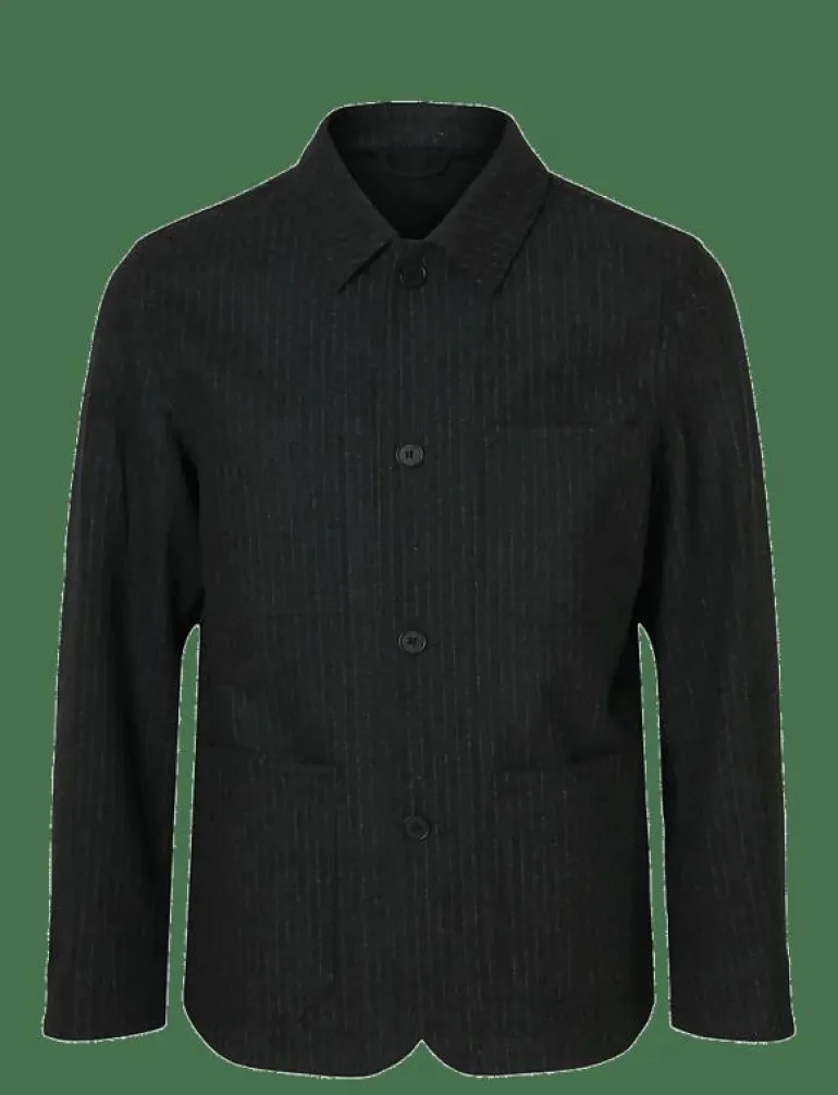 SLM-LANDON WOOL BLEND HYBRID BLAZER NOOS - Enkelknäppta kavajer