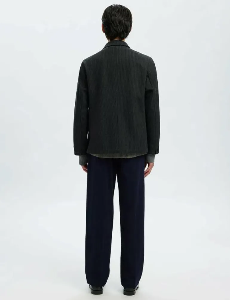SLM-LANDON WOOL BLEND HYBRID BLAZER NOOS - Enkelknäppta kavajer