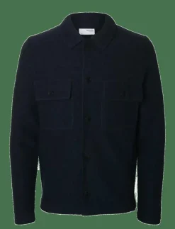 SLMNEALY LS KNIT WORKWEAR CARDIGAN NOOS - Ulljackor