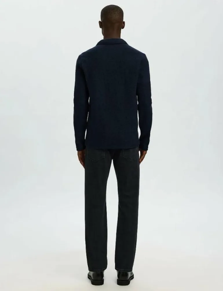 SLMNEALY LS KNIT WORKWEAR CARDIGAN NOOS - Ulljackor