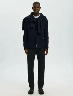 SLMNEALY LS KNIT WORKWEAR CARDIGAN NOOS - Ulljackor