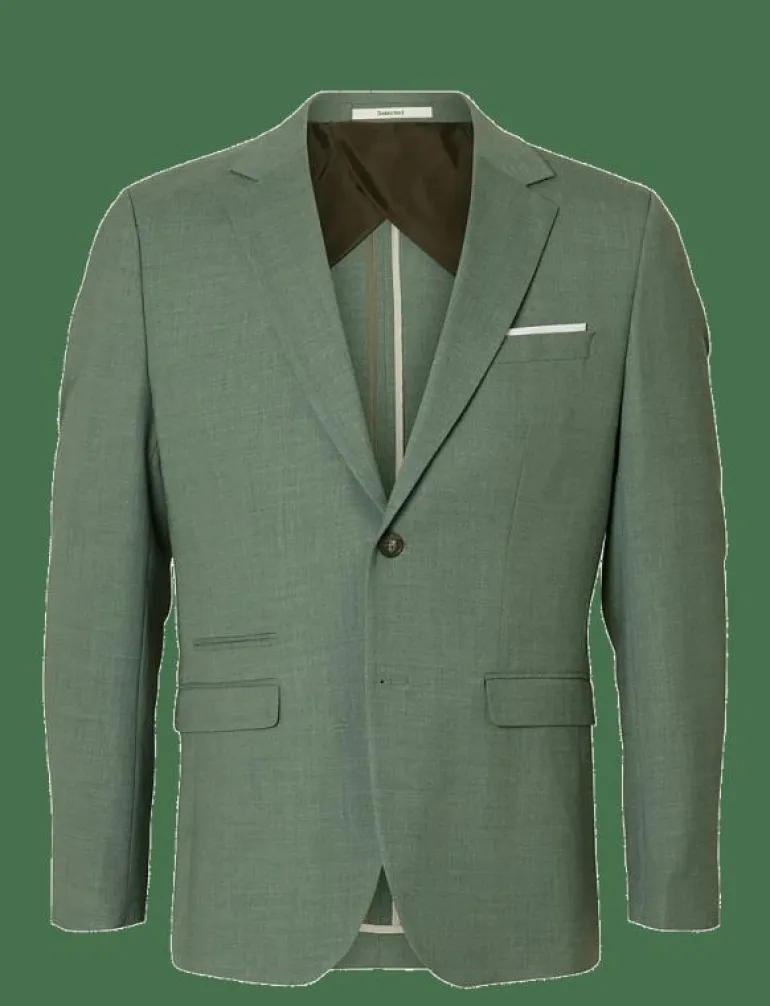 SLMSLIM-OASIS LINEN BLZ NOOS - Enkelknäppta kavajer