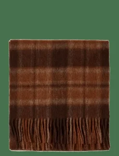 SLMTOPE WOOL CHECK SCARF - Halsdukar