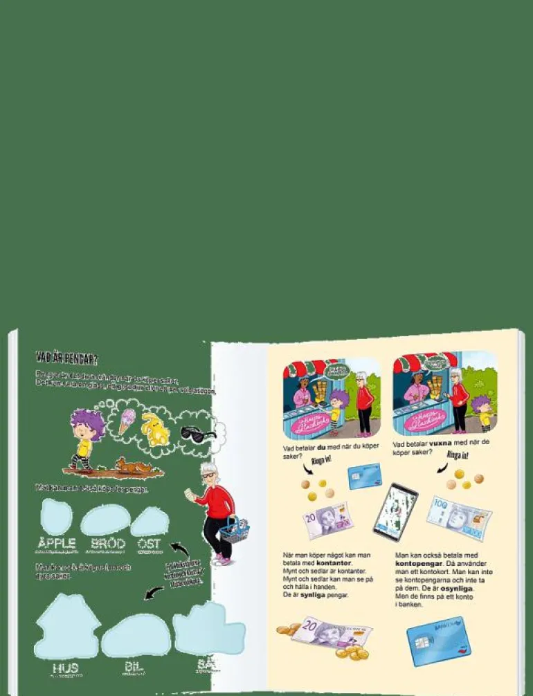 SMARTA BARN VI PRATAR PENGAR - Pedagogisk barnbok