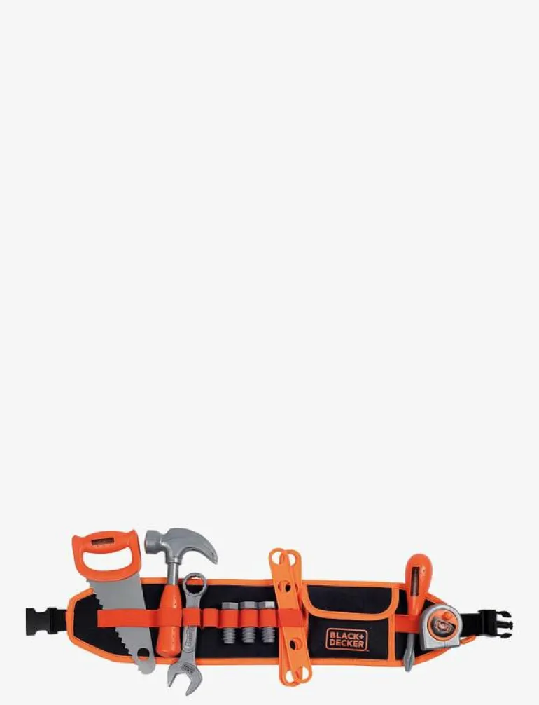 Smoby Black+Decker Verktygsbälte i tyg - Leksaksverktyg