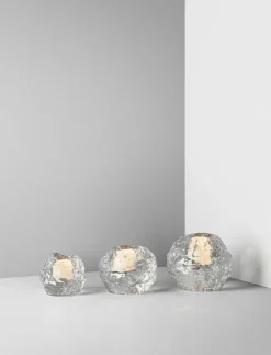 SNÖBOLL LJUSLYKTA 3-PACK - Dekoration