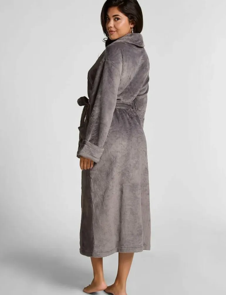 Soft Fleece Bathrobe - Morgonrock