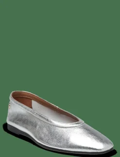 SOFT METAL LTHR BALLERINA NO BOW - Ballerinas