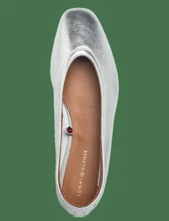 SOFT METAL LTHR BALLERINA NO BOW - Ballerinas