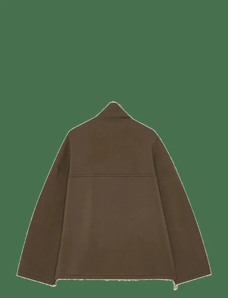 SOFT ZIPPED JACKET - Mellanlager