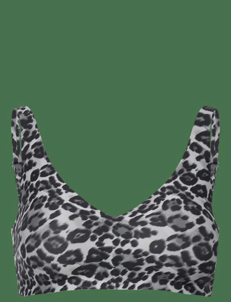Softstretch Power Plunge wirefree bra print - Bygellösa BH:ar