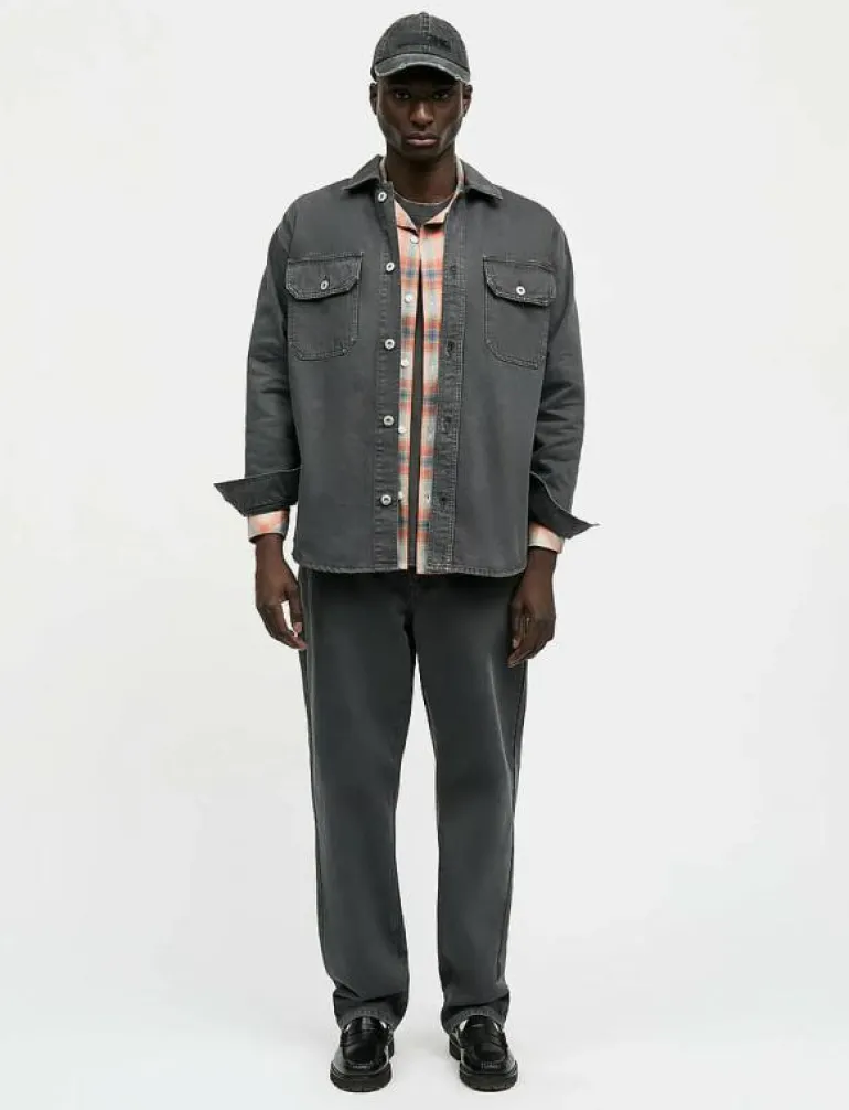 Soil Denim August Dyed Work Shirt - Jeansskjortor