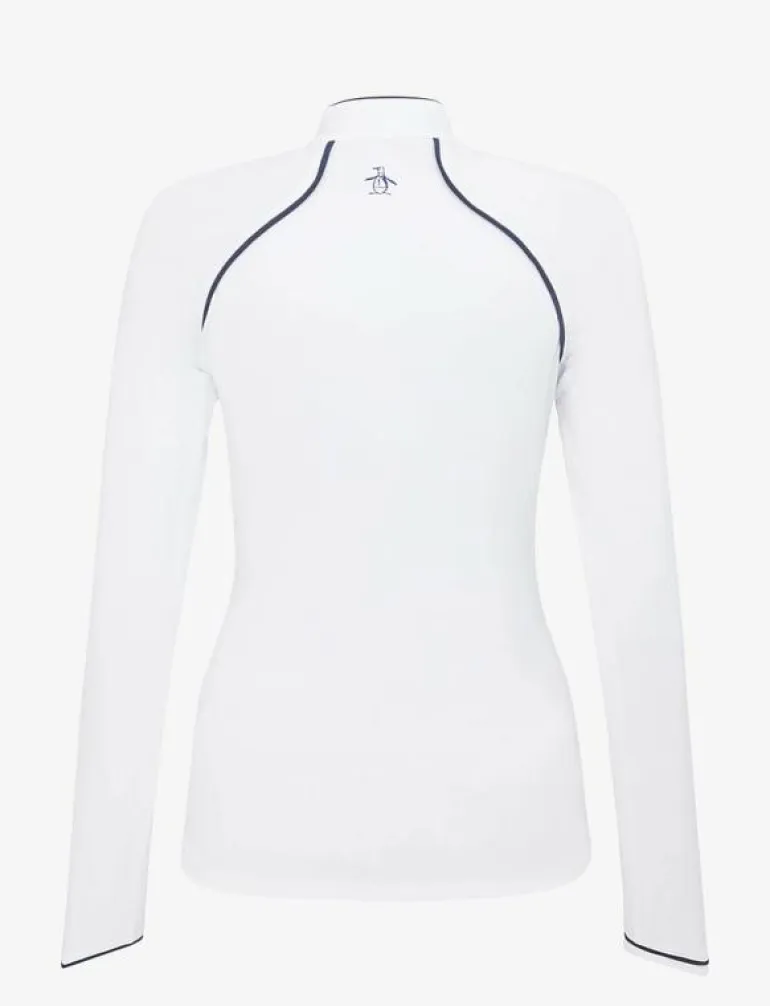 SOLID 1/4 ZIP SUN PROTECTION TOP - Sweatshirts