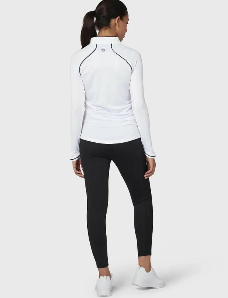 SOLID 1/4 ZIP SUN PROTECTION TOP - Sweatshirts