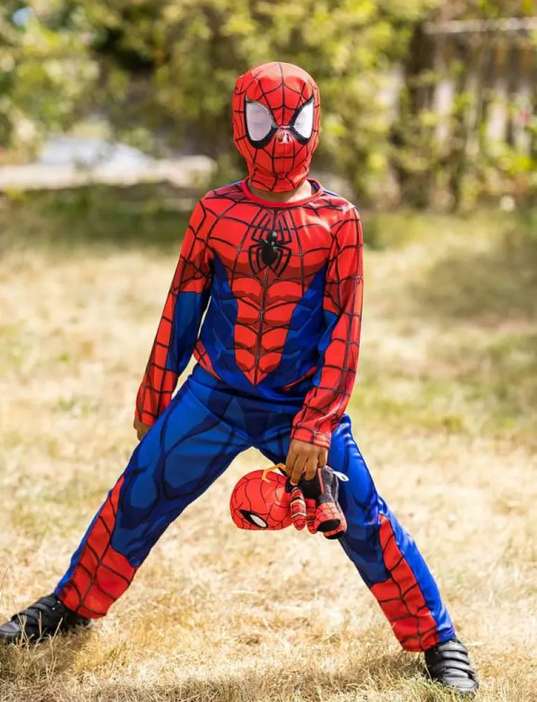 Spiderman Classic Costume - Maskeradkläder