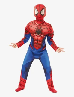 Spiderman Deluxe Costume - Maskeradkläder