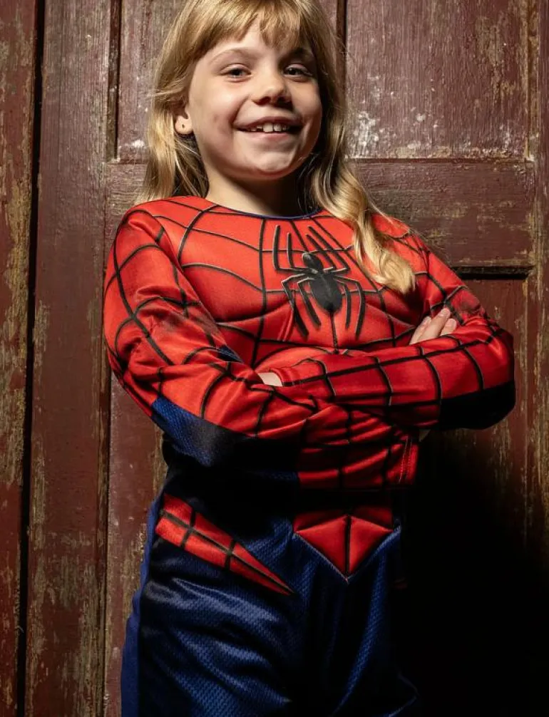 Spiderman Deluxe Costume - Maskeradkläder