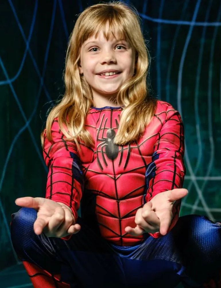 Spiderman Deluxe Costume - Maskeradkläder
