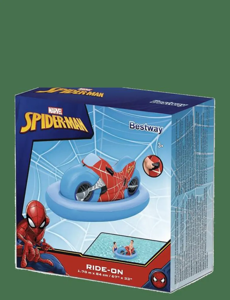 SPIDERMAN RIDE ON 170 X 84 CM - Badringar & Badmadrasser