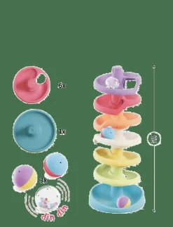 SPIRAL TOWER PLAY ECO+ - Stapelbara klossar