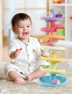 SPIRAL TOWER PLAY ECO+ - Stapelbara klossar