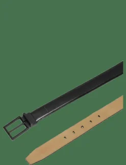 SQUARE BUCKLE SMOOTH 32MM ADJ - Skärp