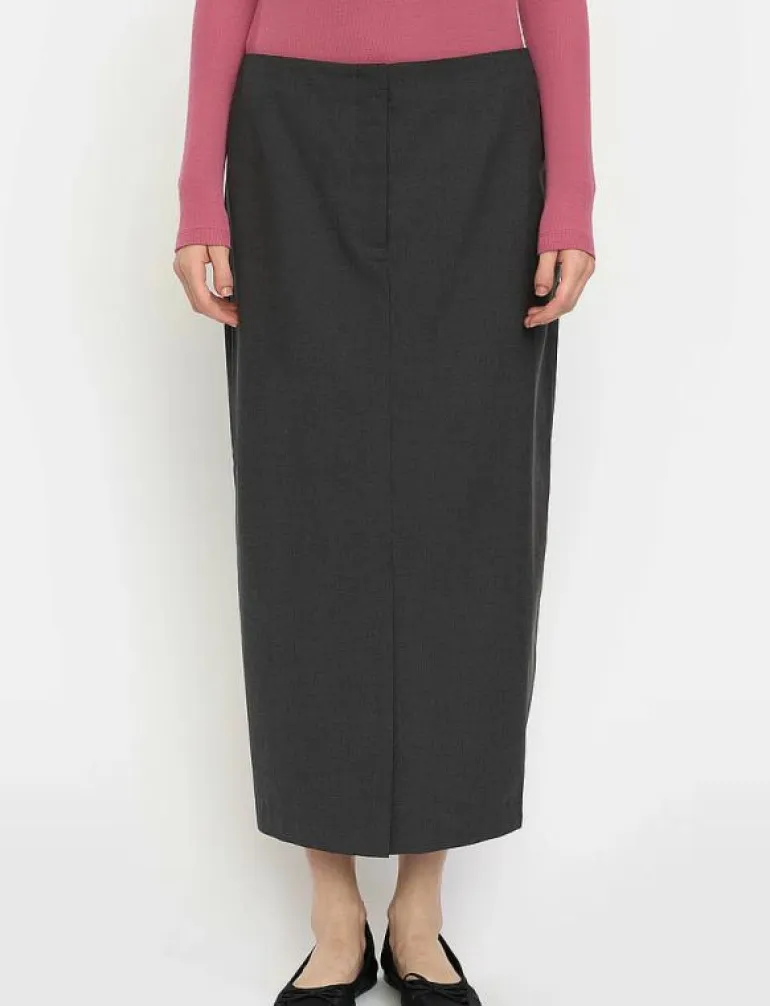 SRLori Midi Skirt - GRS - Midi kjolar