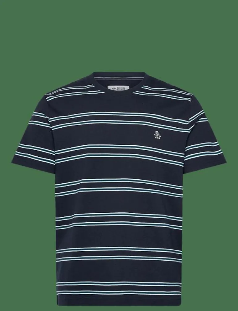 S/S MULTI STRIPE TEE - Kortärmad t-shirt