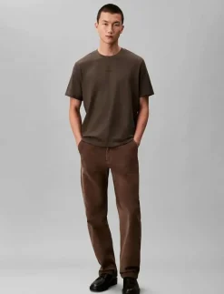 SS STRETCH COTTON PIQUE NANO TEE - Kortärmad t-shirt