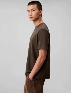 SS STRETCH COTTON PIQUE NANO TEE - Kortärmad t-shirt