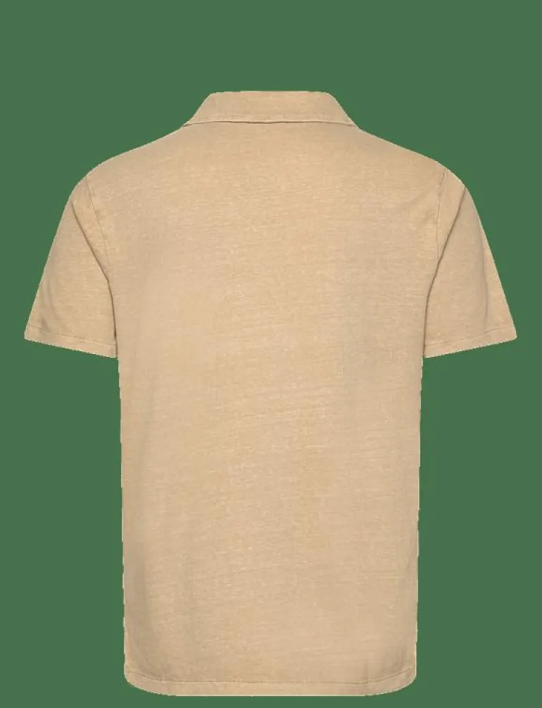 Standard Fit Cotton-Linen Polo Shirt - Kortärmade pikéer