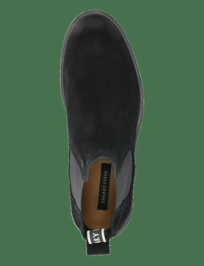 Stanley Suede Chocolate - Chelsea boots