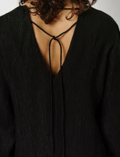 Stardom V-neck top - Långärmade blusar