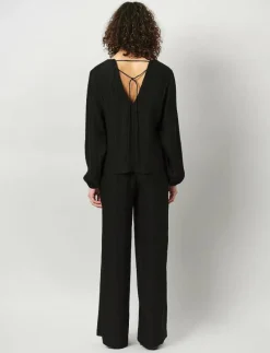 Stardom V-neck top - Långärmade blusar