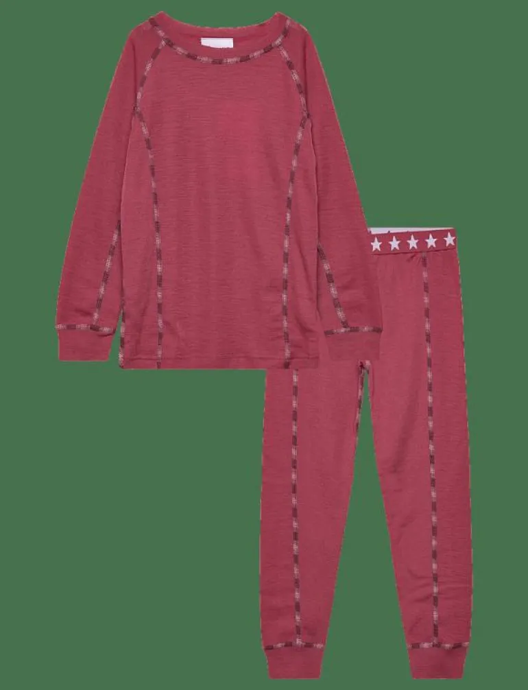 Stars Merino Wool Set - Set med långärmad t-shirt