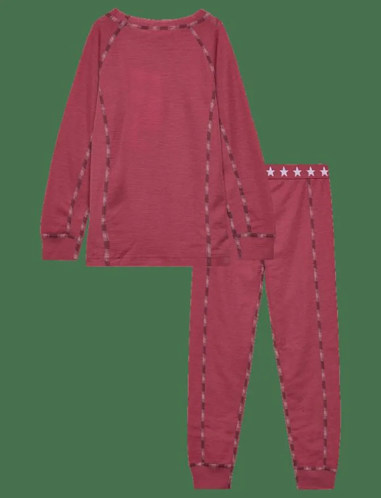 Stars Merino Wool Set - Set med långärmad t-shirt