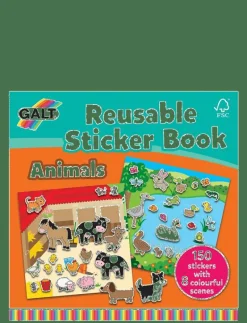 STICKERBOK DJUR - Skrivset