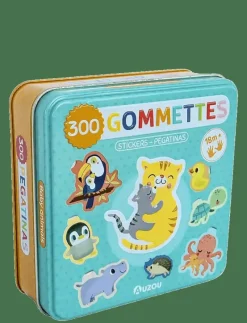 Stickers in Metallic Box - Baby Animals - Klistermärken