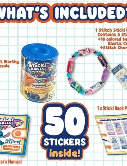 STICKI ROLLS STICKI BAND CAPSULE STITCH CDU - Smycken & accessoarer