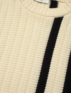 Stilla blocking knit top - Stickat