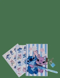 Stitch, Hemlig dagbok med UV-penna - Kalendrar & Anteckningsblock