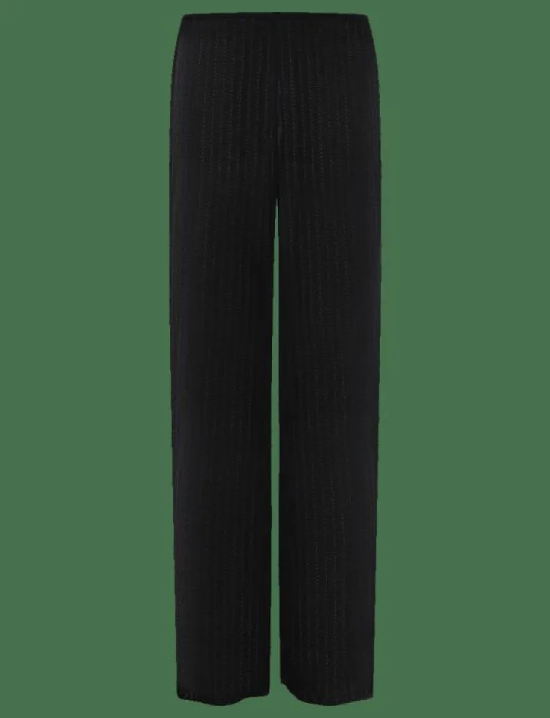 Straight knitted trousers - Raka byxor