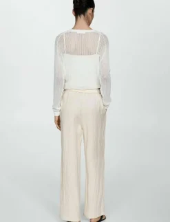 Straight lyocell trousers - Raka byxor
