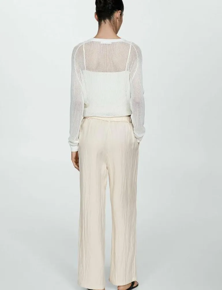 Straight lyocell trousers - Raka byxor