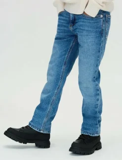 STRAIGHT STONE MID BLUE - Regular jeans