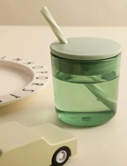 Straw lid for Eco kids cups & glasses - Pipmuggar
